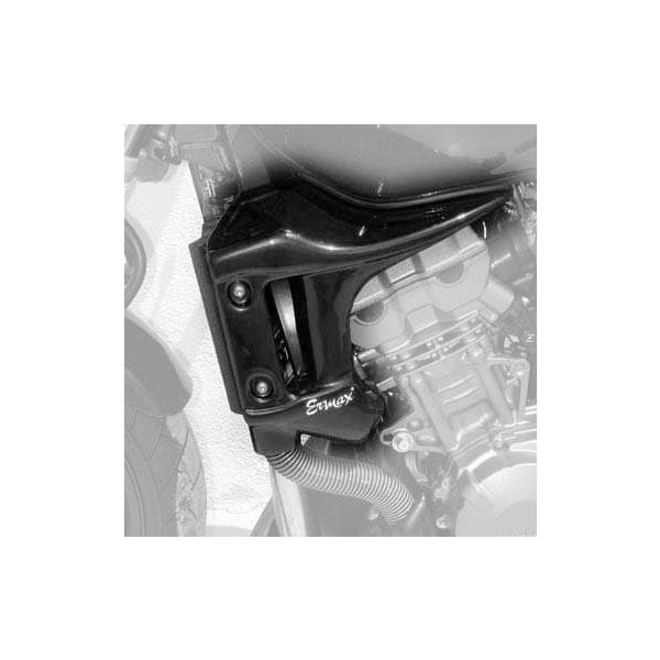 Ermax Ermax radiator cheeks | gloss black (ebony black) | honda cb 900 f hornet 2002>2007